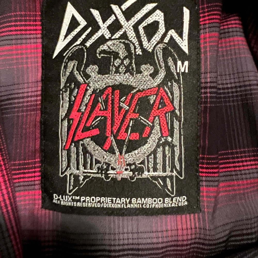 SLAYER / DIXXON Bamboo Button-Up Shirt, M, NWOT